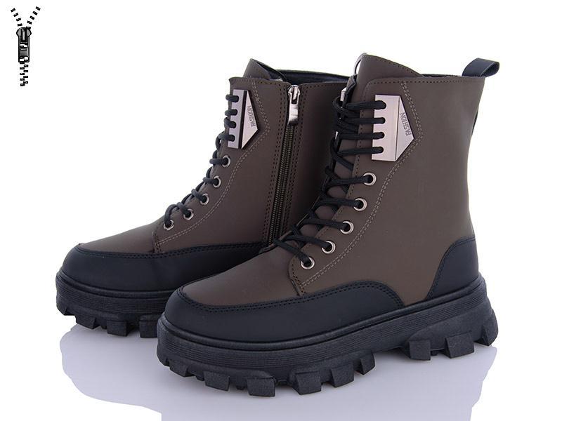 Ботинки женские зима OkShoes (36-41) M203-2 (зима)