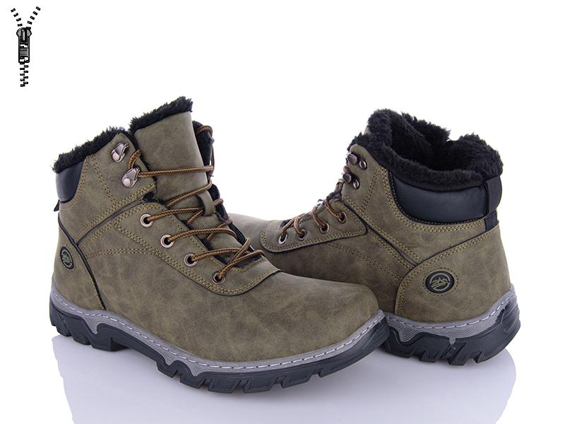 Ботинки мужские зима Baolikang (40-45) MX2302 green (зима)