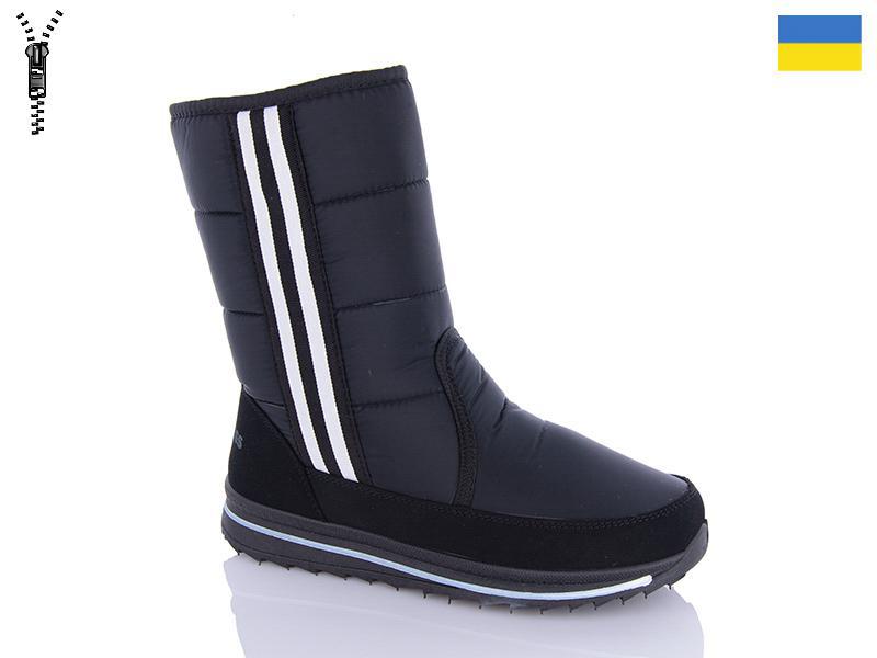 Дутики женские QQ Shoes (38-42) 2023-3105 (зима)