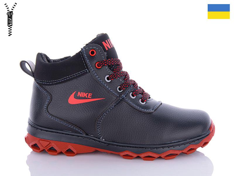 Ботинки подростковые зима Львов База (36-41) Cardinal БП4-1 кз кп шнурок-змійка (зима)