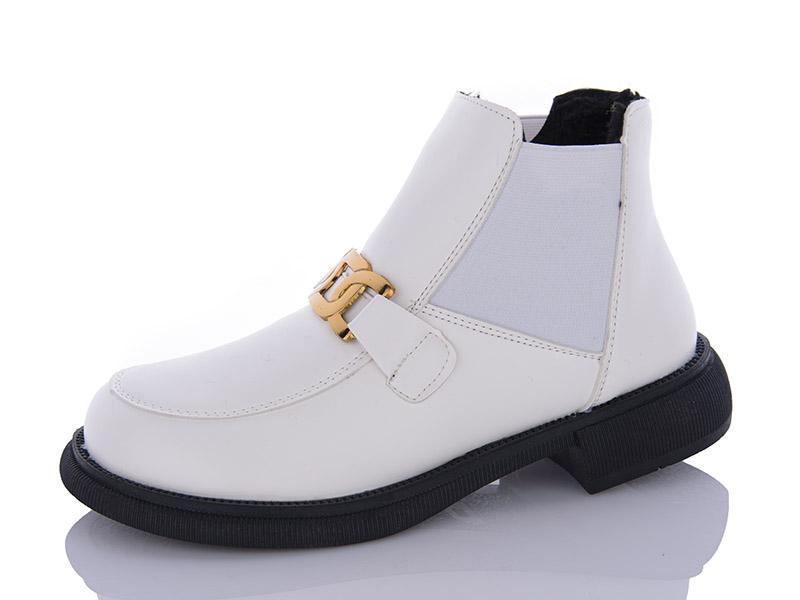 Ботинки женские JIBUKANG (36-40) A829-3 white (деми)