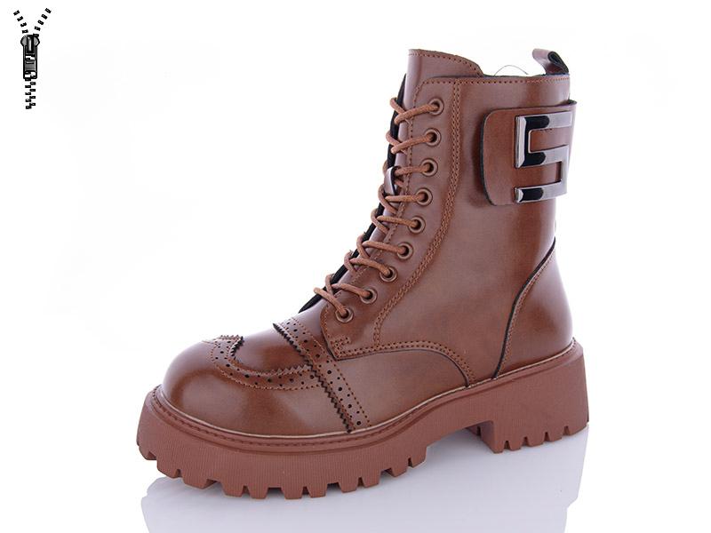 Ботинки женские зима Super Gear (35-40) 060-1 brown (зима)
