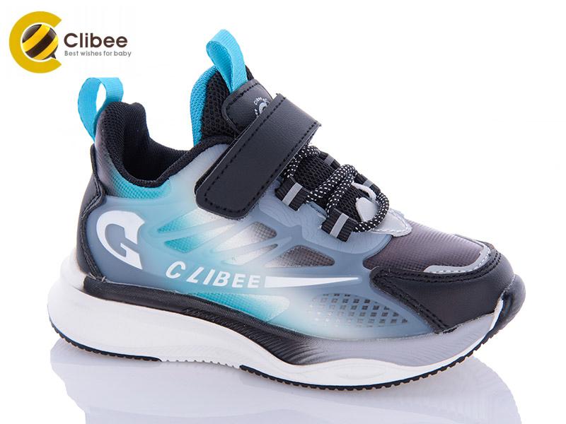 Кроссовки для мальчиков Clibee-Apawwa (27-31) LB961 black-blue (деми)