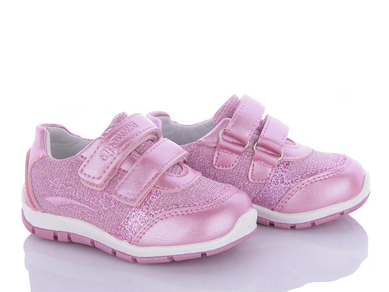 Кроссовки для девочек Apawwa (20-25) J09 pink (деми)