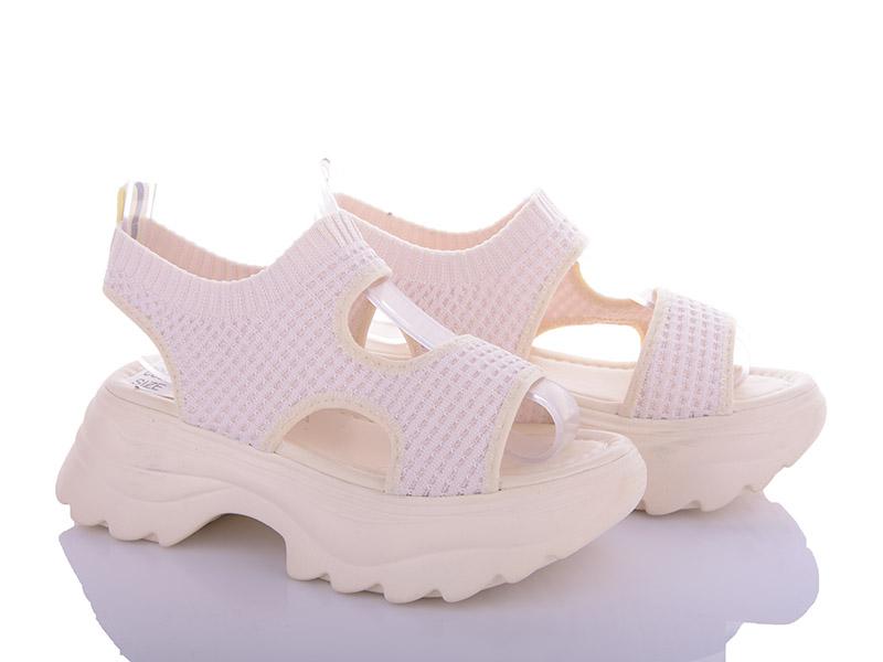 Босоножки женские Violeta (36-40) 197-118 beige (лето)