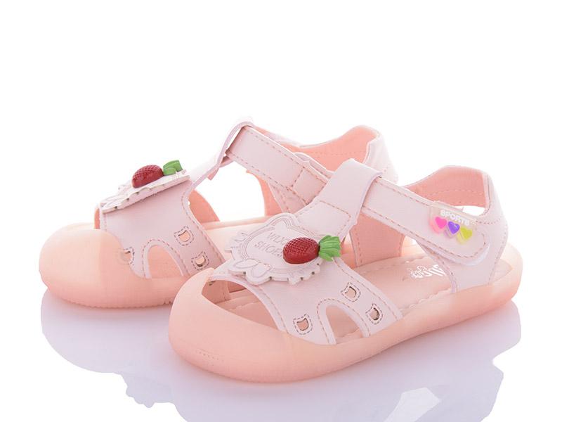 Босоножки детские для девочек Violeta (21-25) DL24-2021-8 pink (лето)