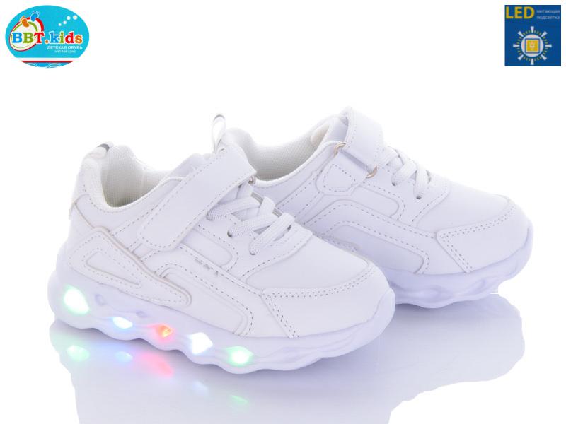 Кроссовки для девочек BBT (26-31) H6111-2 LED (деми)