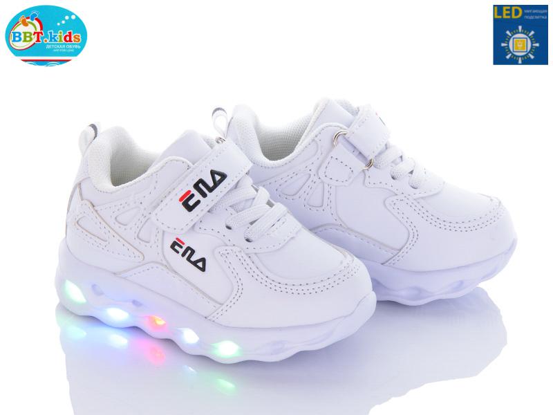 Кроссовки для девочек BBT (21-26) H6118-2 LED (деми)