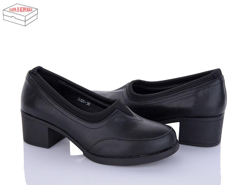 Туфли женские Rama (36-41) 2020 black (деми)