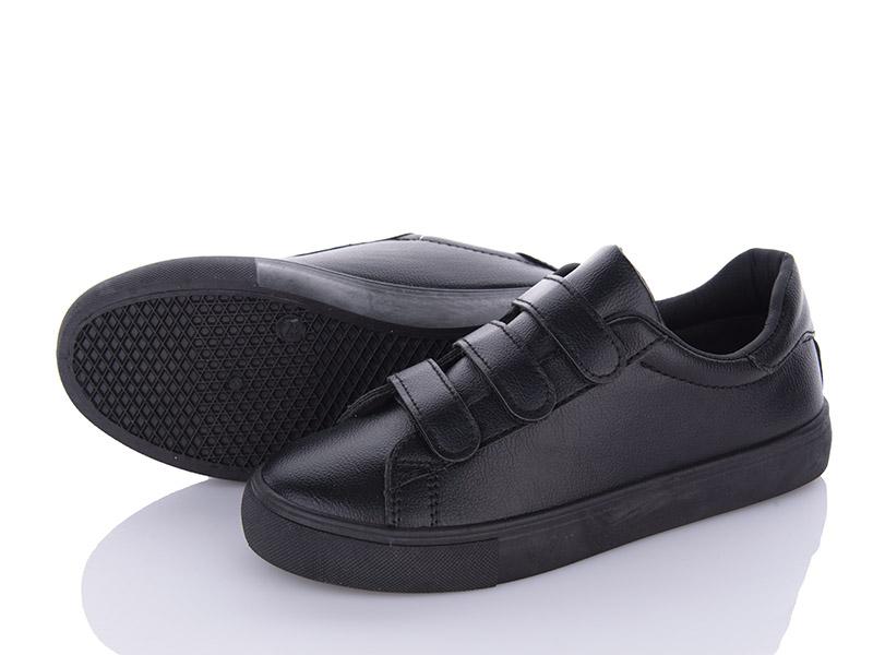 Кеды женские Violeta (36-40) Y116-4775-1 black (деми)