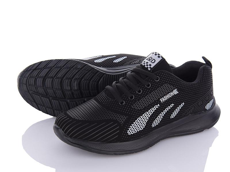 Кроссовки мужские LQD (41-46) M206 black-white (деми)