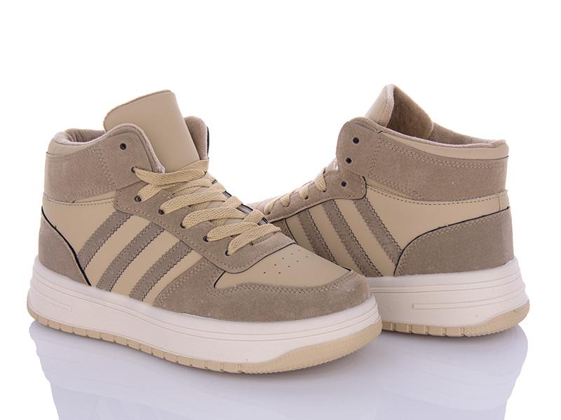 Кроссовки женские Violeta (36-41) 150-32 khaki (деми)