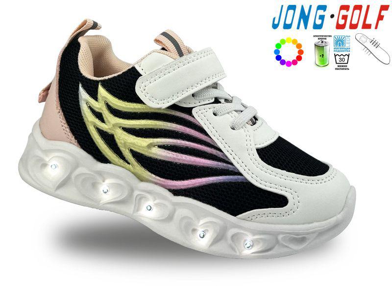 Кроссовки для девочек Jong-Golf (26-31) B11223-27 LED (деми)