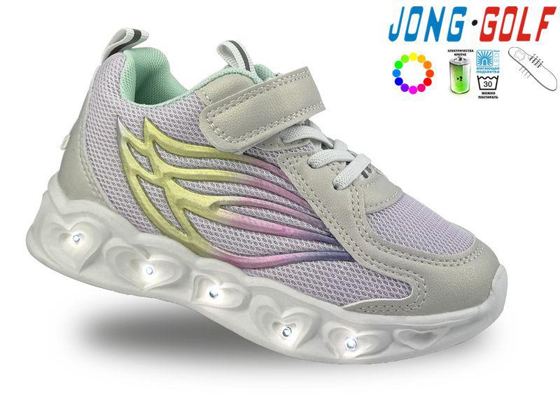 Кроссовки для девочек Jong-Golf (26-31) B11223-7 LED (деми)