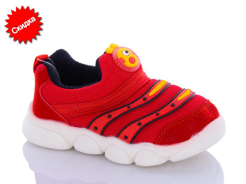 Кроссовки для девочек Чоловіче Взуття+ (16-20) 17-1-1 червоний (деми)