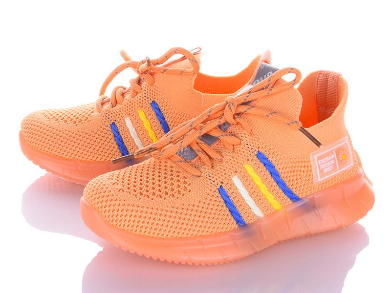 Кроссовки для девочек Violeta (27-32) 2015 orange (деми)