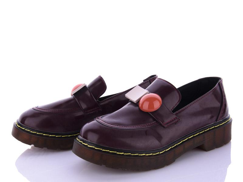 Туфли женские Rama (36-40) A5365 red L (деми)
