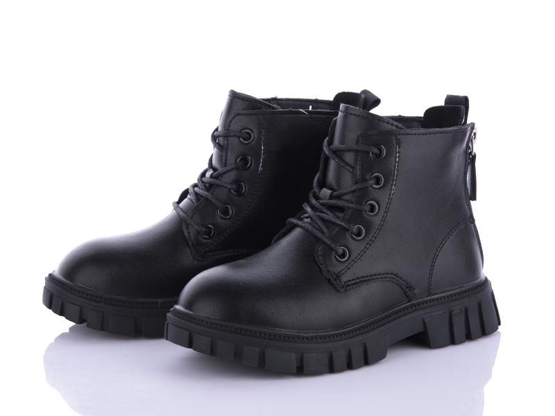 Ботинки для девочек Violeta (32-37) Y103-A2155 black (деми)