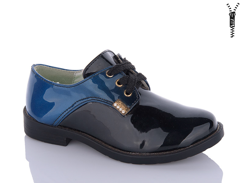 Туфли Clibee-Apawwa (25-30) G809A black-blue (деми)