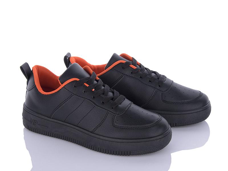 Кроссовки подростковые OkShoes (37-41) 103 all-black (деми)