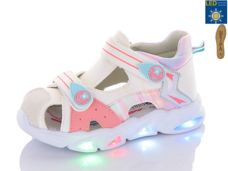 Босоножки QQ Shoes (23-30) L91-1T LED (лето)