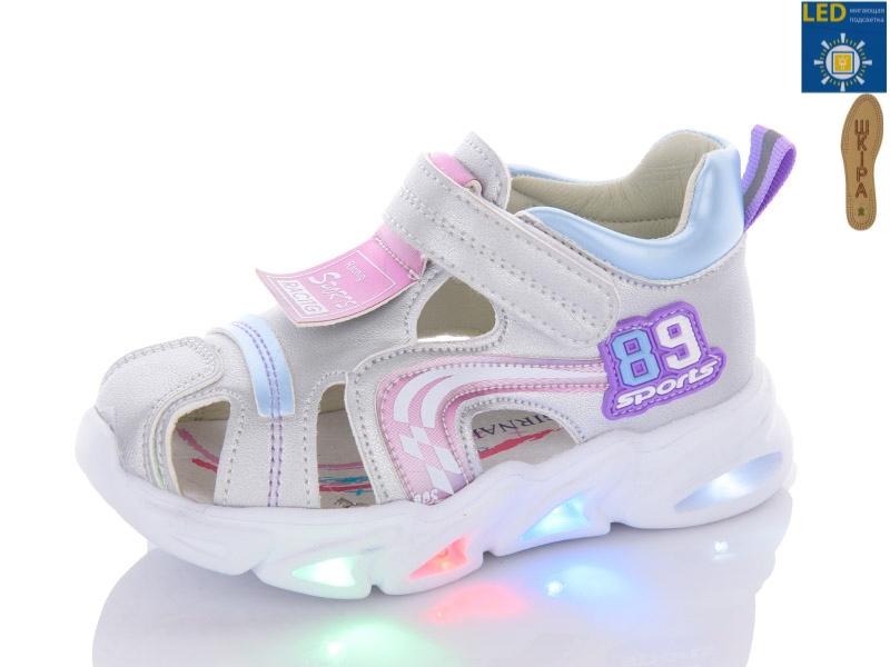 Босоножки QQ Shoes (23-30) L92-1S LED (лето)