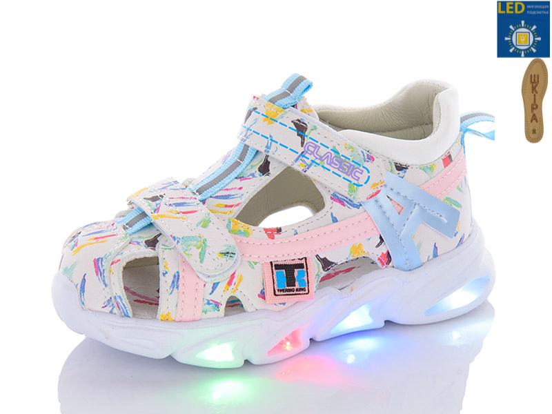 Босоножки QQ Shoes (23-30) L95-1L LED (лето)