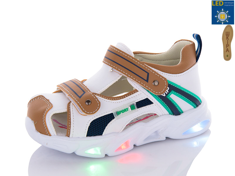 Босоножки QQ Shoes (23-30) L96-1K LED (лето)