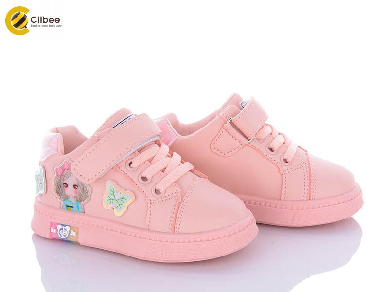 Кроссовки для девочек Цветик (21-26) L208A pink (деми)