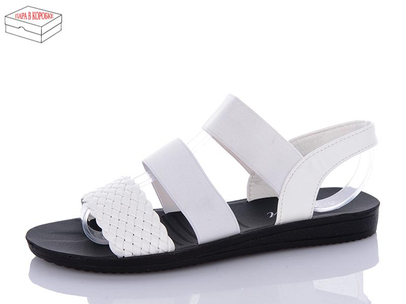 Босоножки женские QQ Shoes (36-41) A17 white (лето)