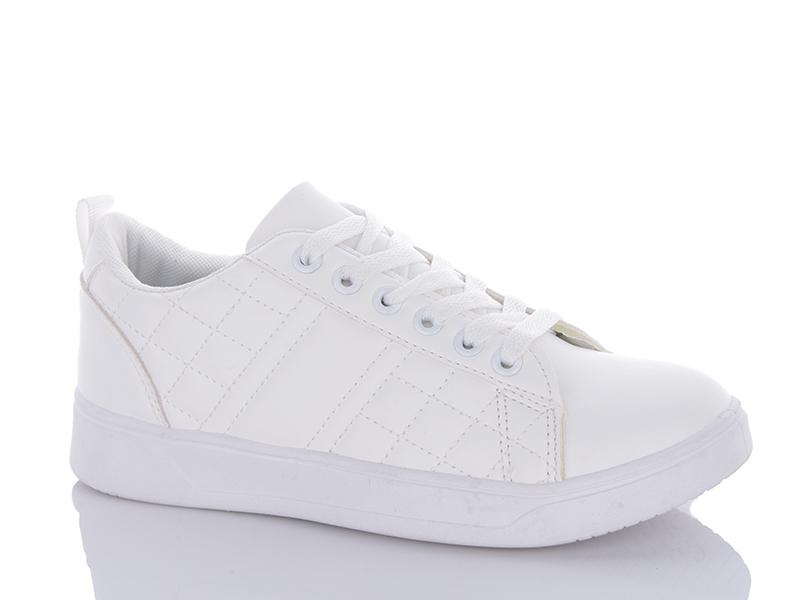 Кеды женские QQ Shoes (36-41) JP36 white (деми)