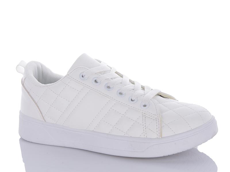 Кеды женские QQ Shoes (36-41) JP37 white (деми)