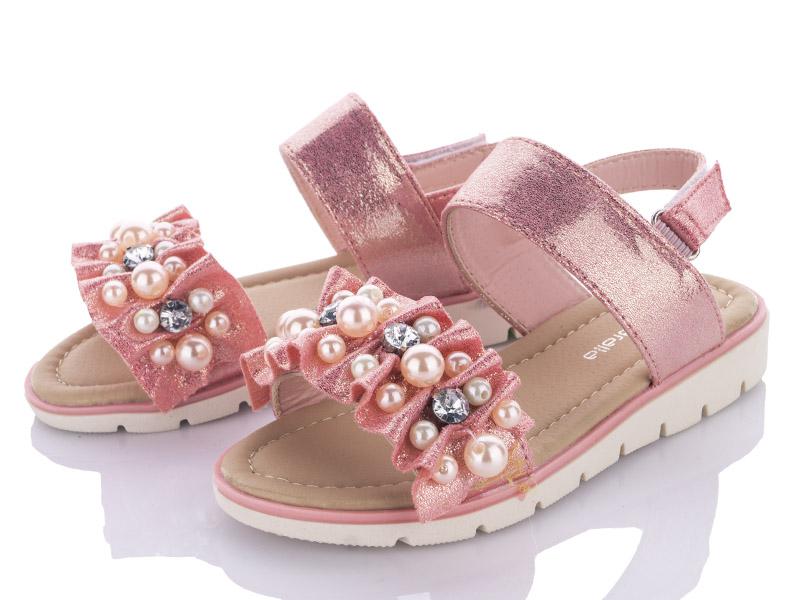 Босоножки детские для девочек Clibee (31-36) M68-76C pink (лето)