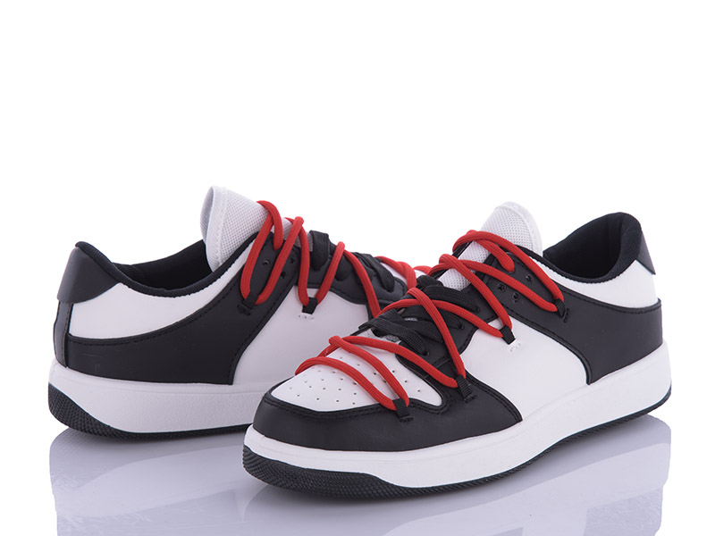 Кроссовки QQ Shoes (36-41) BK75 white-black (деми)