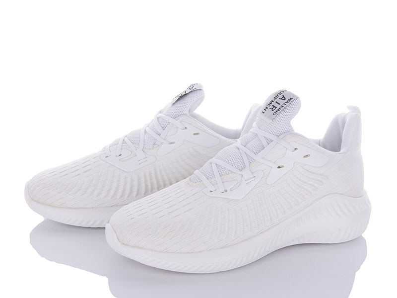 Кроссовки OkShoes (41-46) 1983 white (лето)