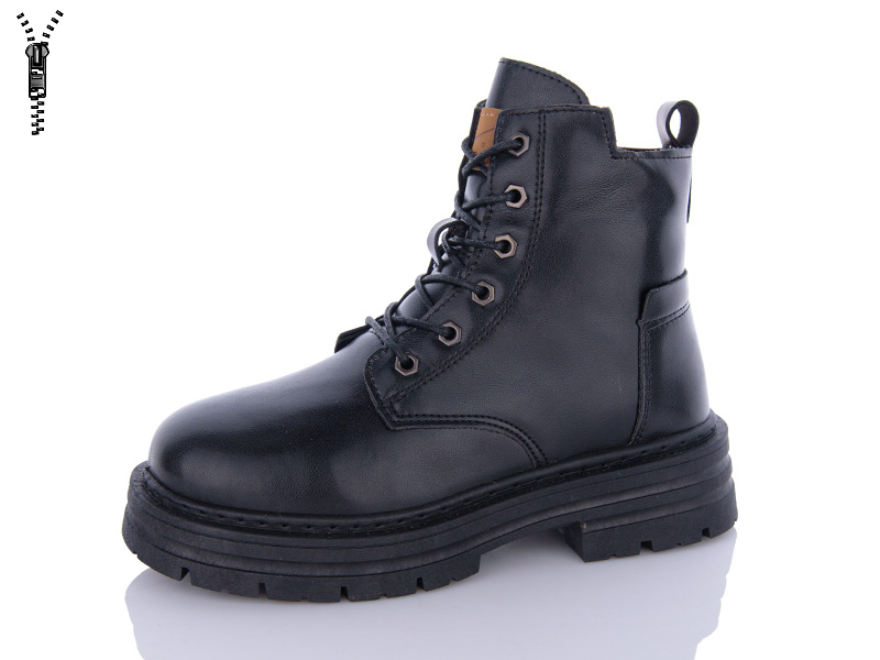 Ботинки Xifa (36-41) 2276 black (деми)
