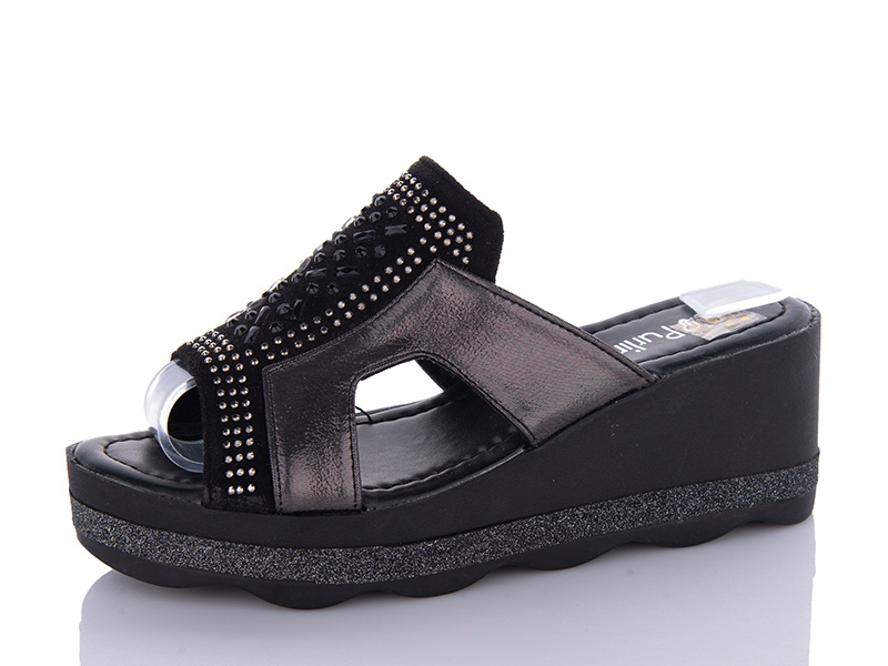 Шлепанцы QQ Shoes (36-41) 81365-3 (лето)