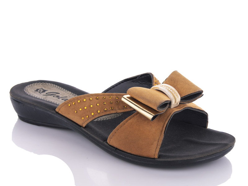 Шлепанцы Malibu (36-40) Bant-camel (лето)