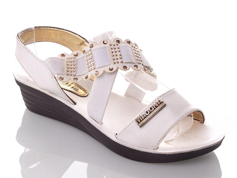 Босоножки Malibu (30-35) KB Madona white (30-35) (лето)