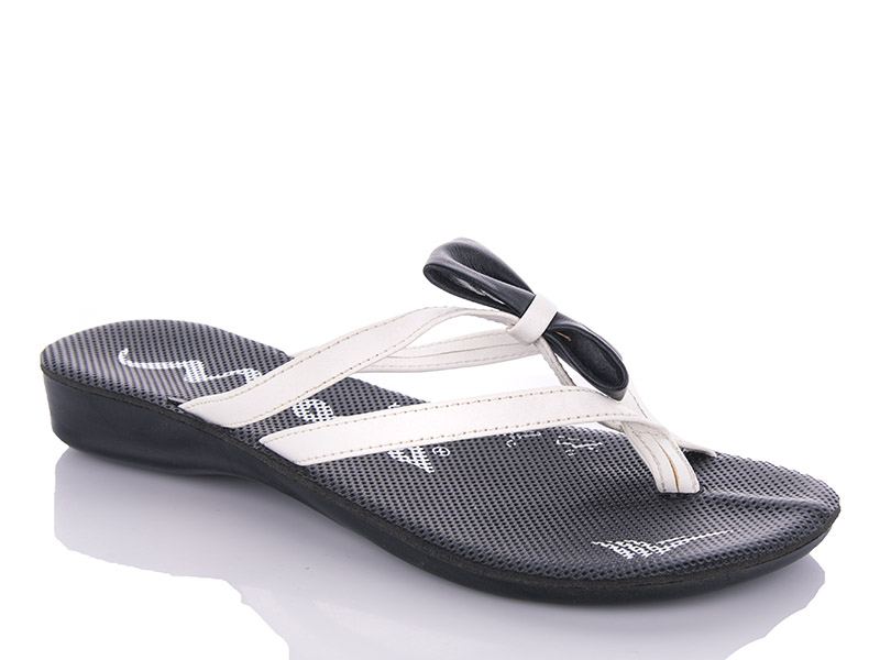 Шлепанцы Malibu (37-41) Mona-white (лето)