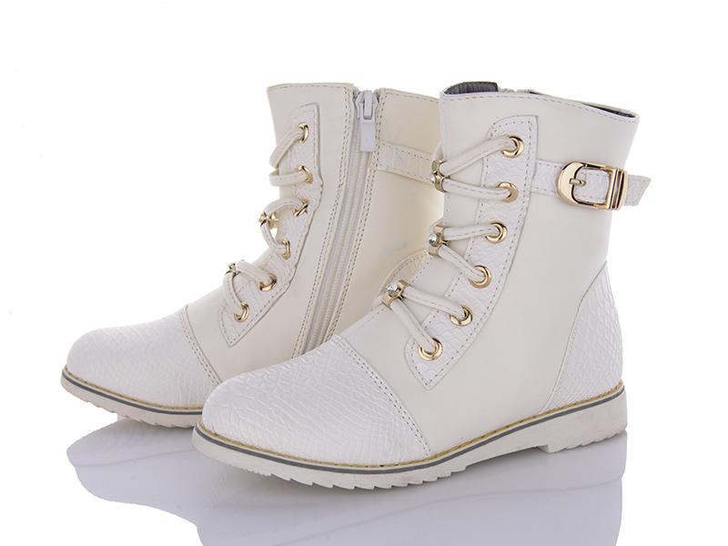 Ботинки Tama (32-36) 8305 white (деми)