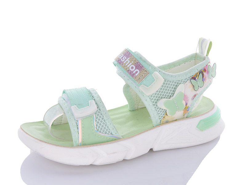 Босоножки Ashiguli (29-36) A2327 green (лето)
