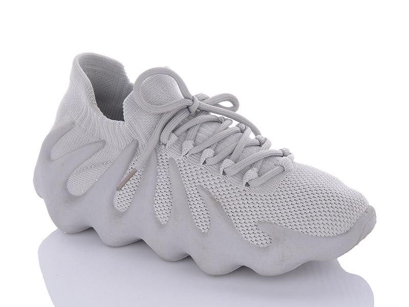 Кроссовки QQ Shoes (36-41) BK98 grey (лето)