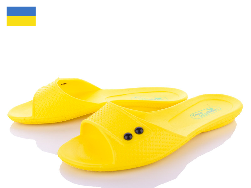 Шлепанцы Slipers (36-40) 107 yellow (лето)