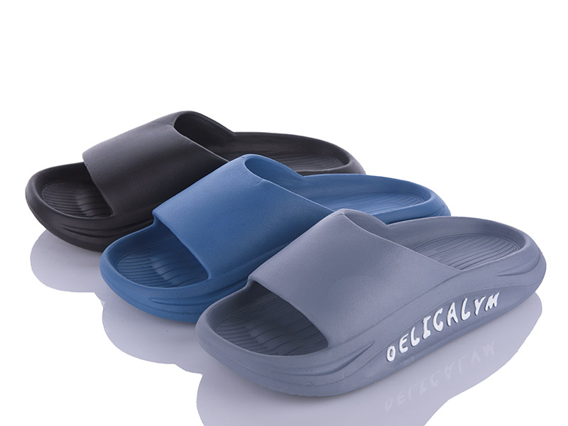 Шлепанцы Elmob (40-45) W888B mix (лето)