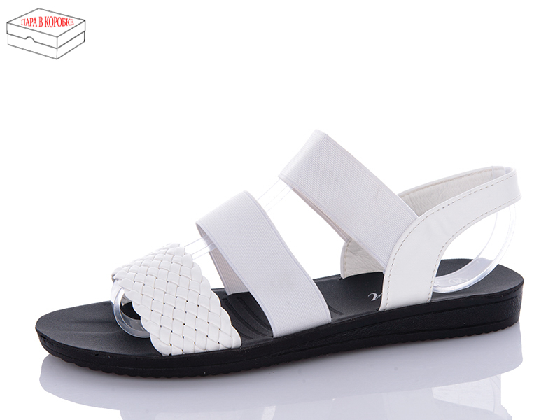 Босоножки QQ Shoes (36-41) A17 white (лето)