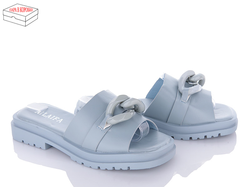 Шлепанцы Ailaifa (36-41) K27 blue (лето)