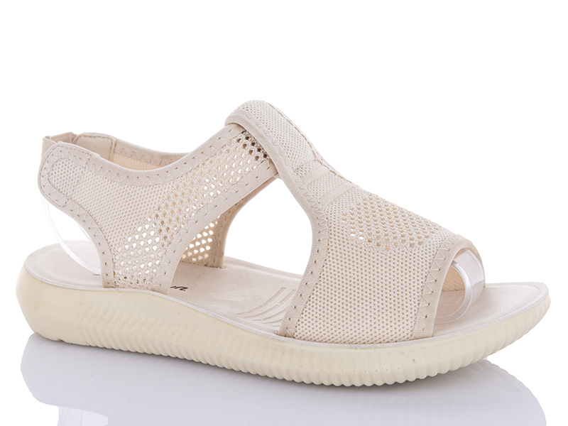 Босоножки ABA (36-41) 001 beige (лето)