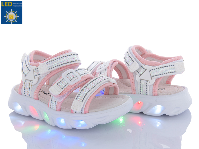 Босоножки OkShoes (27-32) L5302-13 LED (лето)
