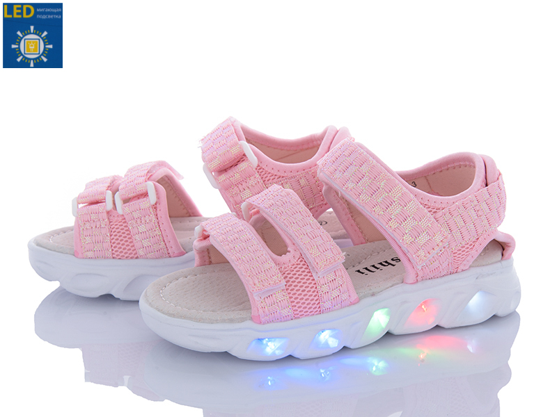 Босоножки OkShoes (27-32) L5305-3 LED (лето)